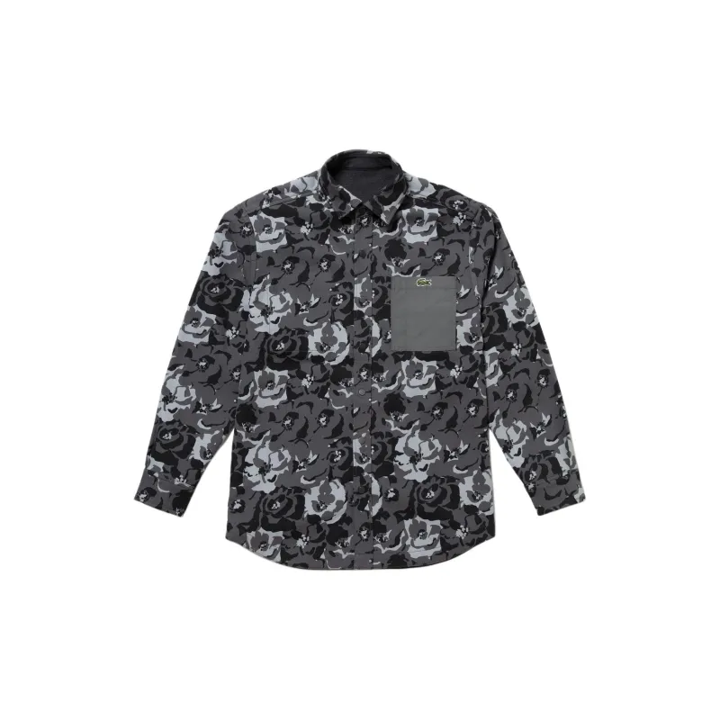 LACOSTE Shirts Men Gray-2