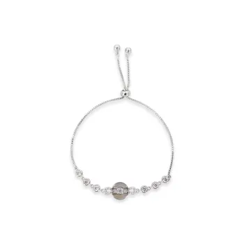 PINK U Alloy Bracelets Women's Silver