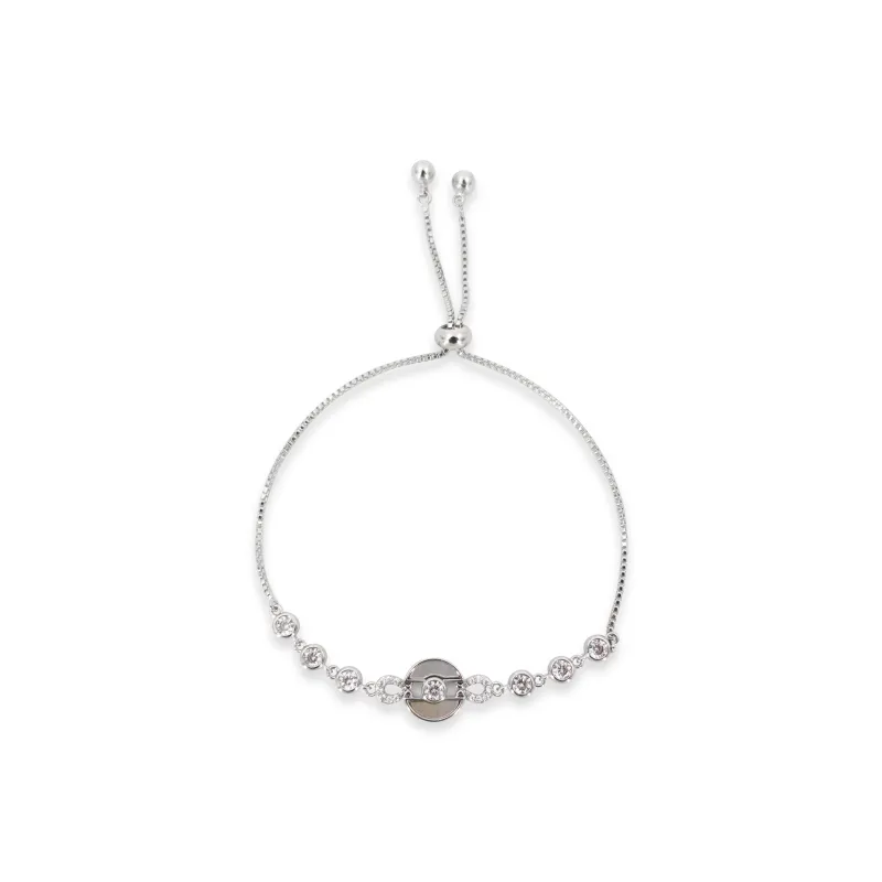 PINK U Alloy Bracelets Women's Silver-0