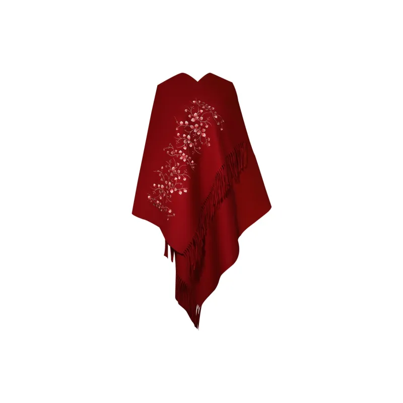 MERRIDARNO New Arrival Fall And Winter Thin Neck Protection Shawl Outerwear Women's-6