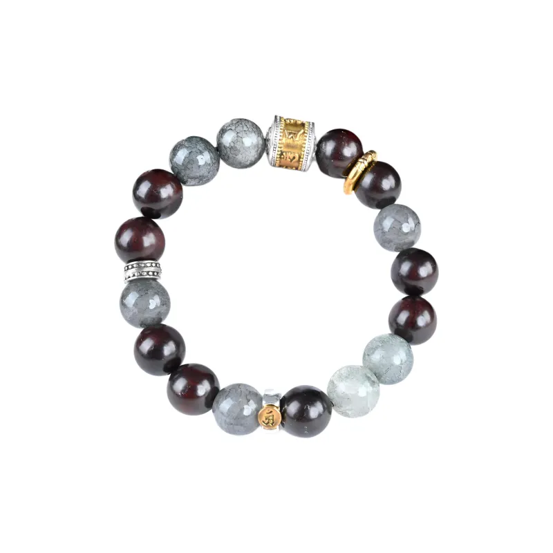 Magic Circle Pterocarpus Bracelets Unisex-1