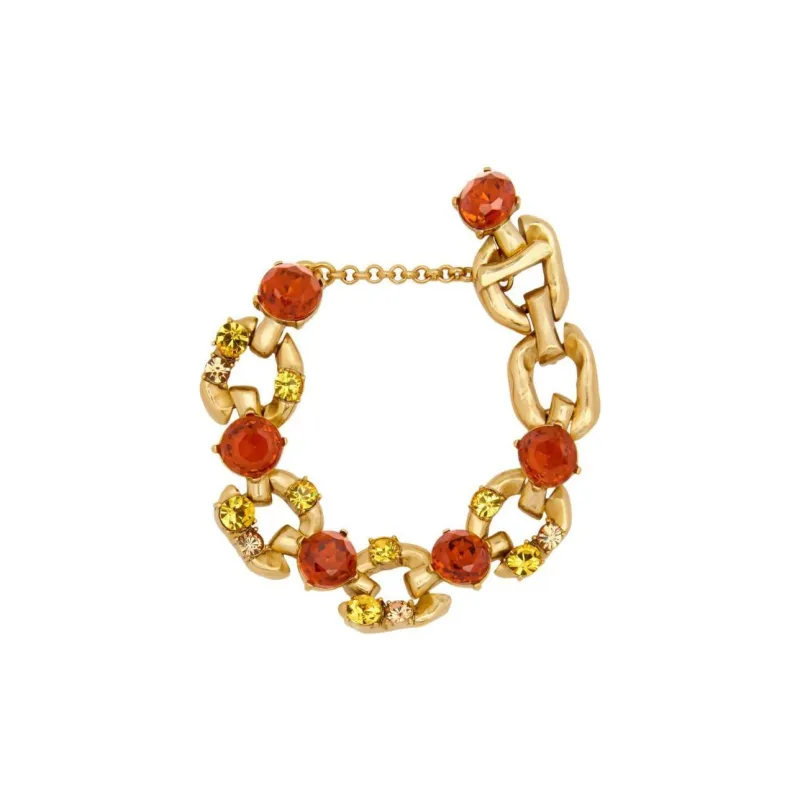 Oscar De La Renta Scramble Chain link Bracelet-1