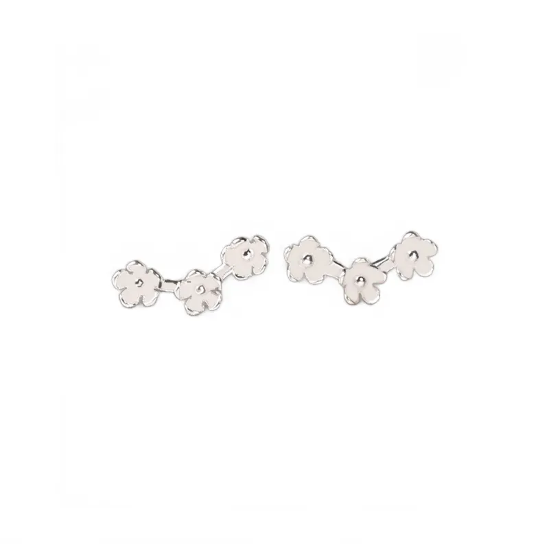 May10th S925 Silver Stud Stud Earrings Women's-0