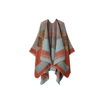 VINEY Shawls Women's Khaki