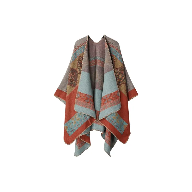 VINEY Shawls Women's Khaki-0