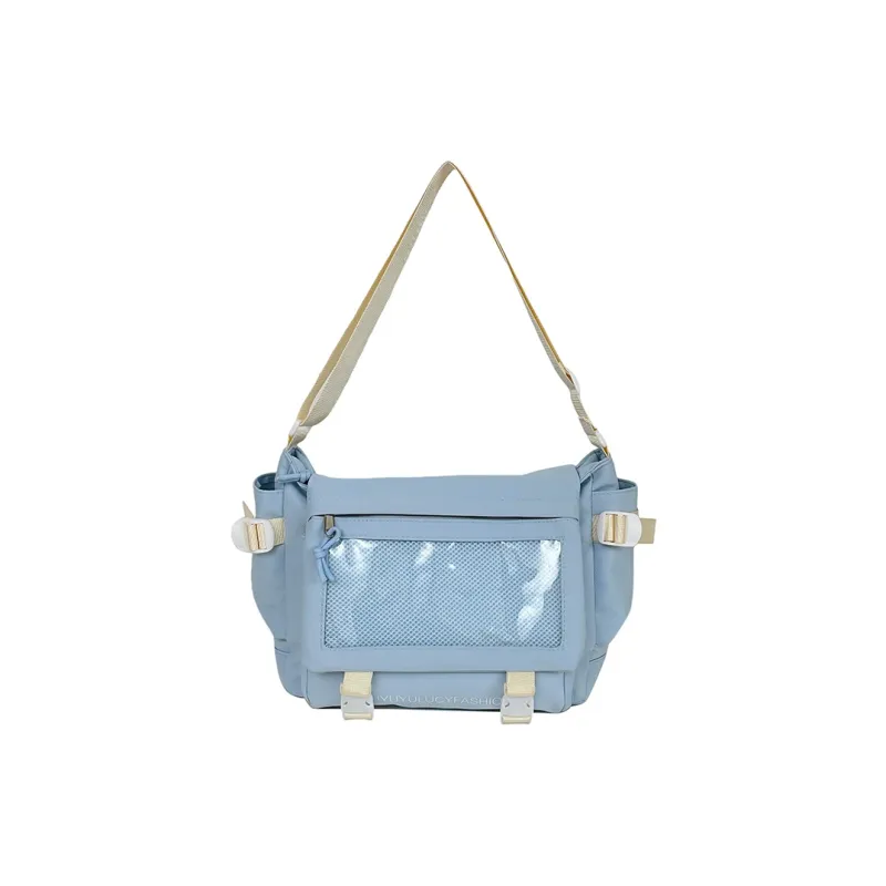 YUANTUZHE Nylon Crossbody Bag Women's White Yellow/Blue/Khaki/Red Black/Purple-20