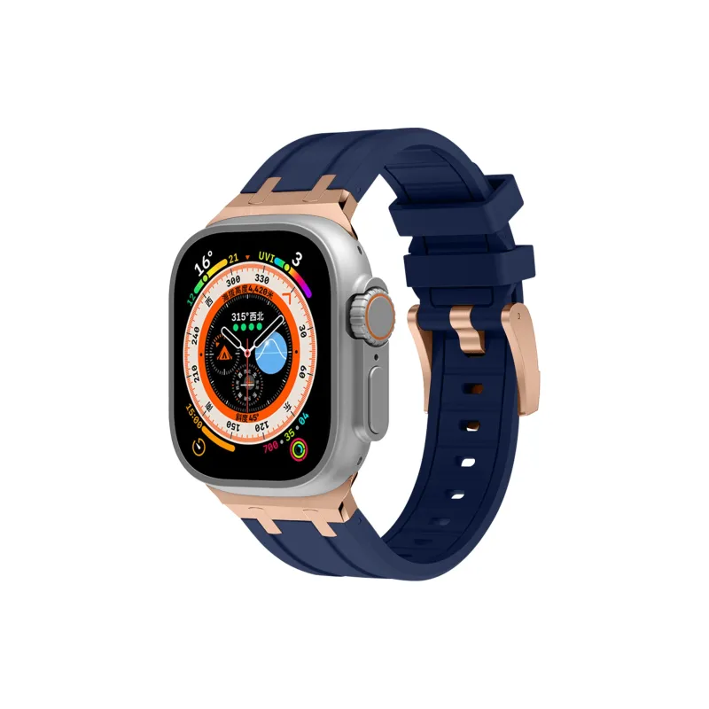 ZHENGGUANG Watch Band Apple Compatibility Silicone Material-42