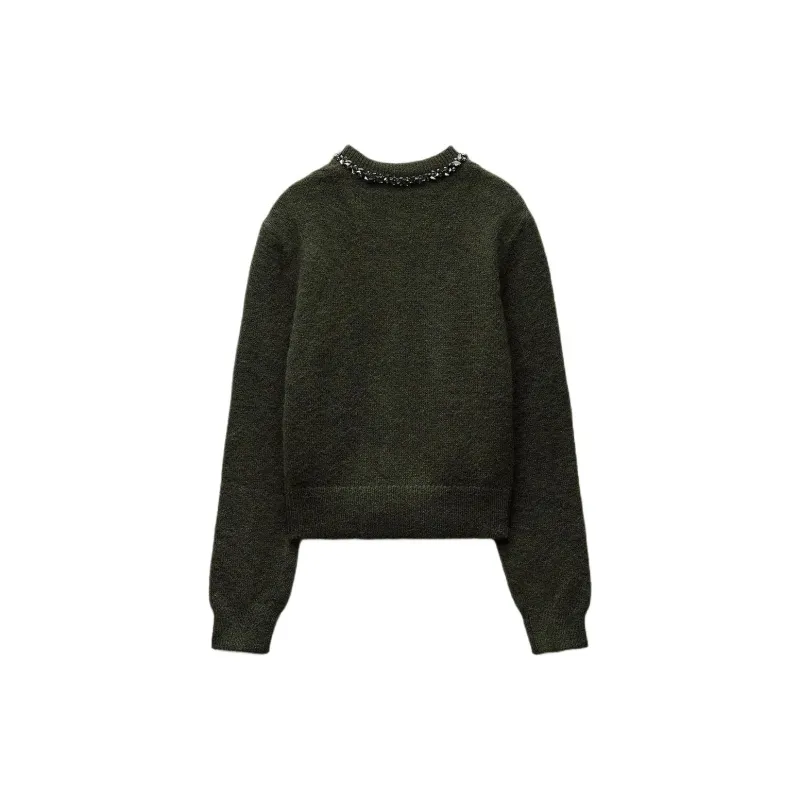 ZARA Knitwear Women's Green-1