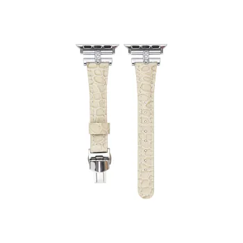 Vobafe Watch Band Apple Compatibility Genuine Leather Material