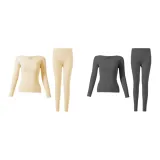 Women's 2 Set (Skin+Black)