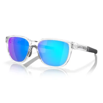 Oakley TR/Memory Plastic Square Sunglasses Unisex Transparent