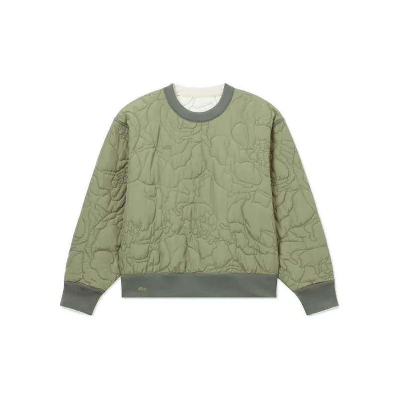 LACOSTE Embroidered Logo Crewneck Sweater-1