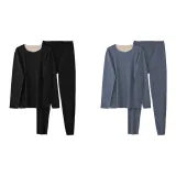 Men's 2 Set (Black+Blue)