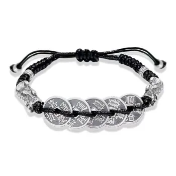 CUTE DAME S999 Pure Silver Bracelets Unisex Silver