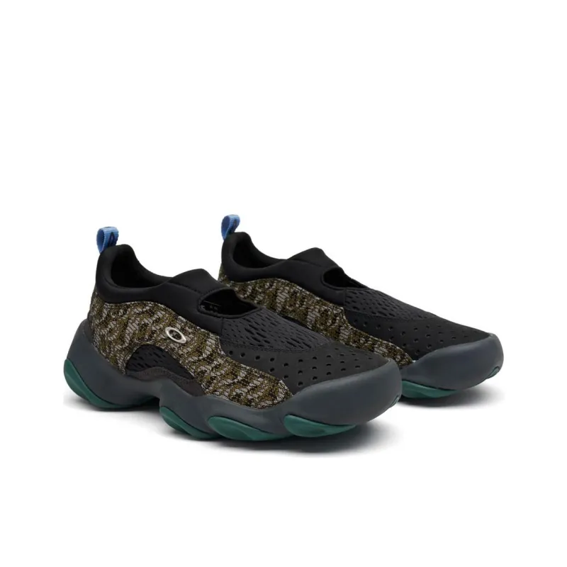 Brian Dead x Oakley Factory Team Anti-Slip Wear-Resistant Low-Top Casual Shoes Unisex Black-2