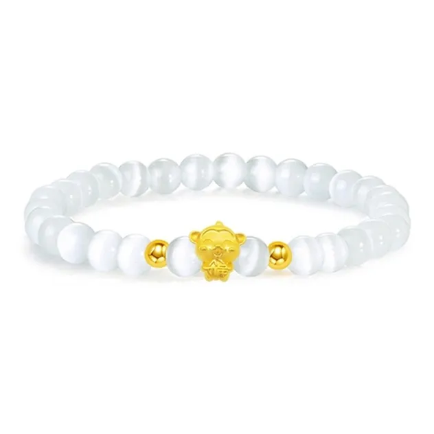 KING TAI SANG Gold Bracelet Women's-11