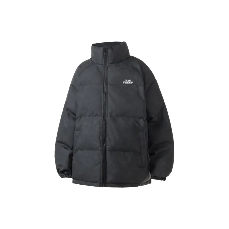 RAP PANDA Puffer Jackets Unisex-12