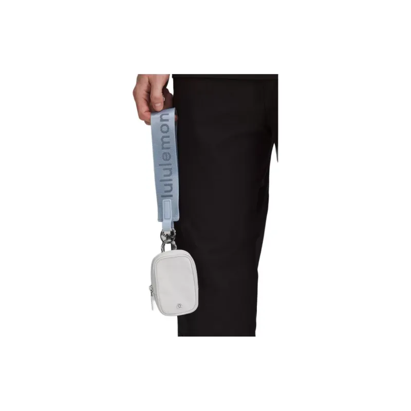 Lululemon Recycled Nylon Key Pouch Unisex Steam White-3