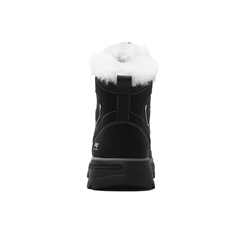 Jeep Warm Wear-Resistant Slip-Resistant Short Snow Boots Men's-9