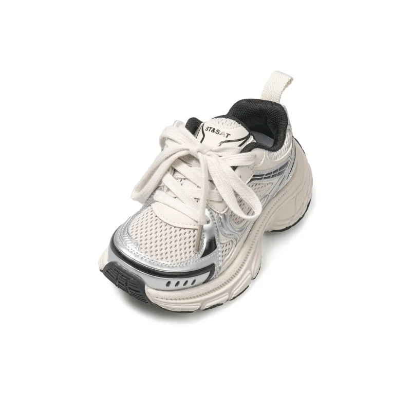 ST&SAT Slip Resistant Anti Kick Lightweight Cushioning Low Top Kids Lifestyle Shoes Kids'-3