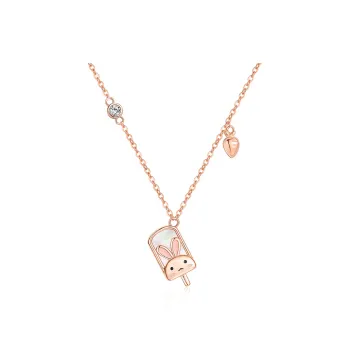 P&N S925 Silver Necklaces Women's