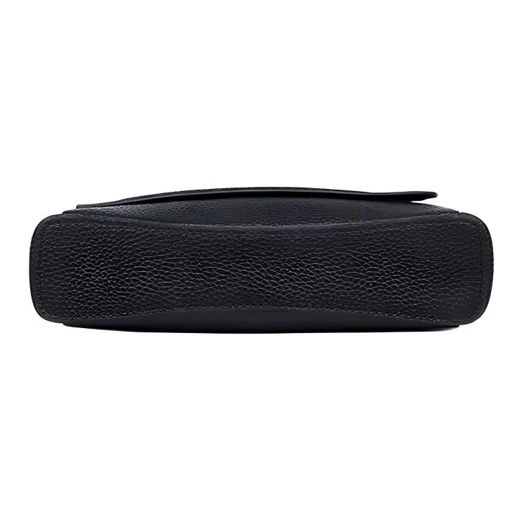 LARTIGENT Multifunction Business Cow Leather Clutch Regular Men's Black-4