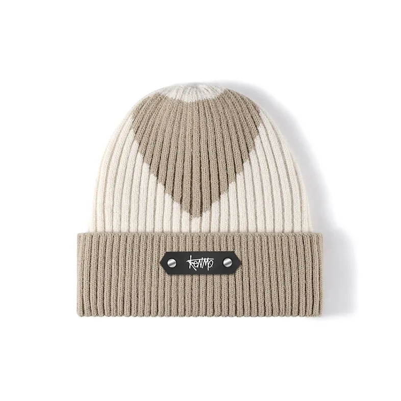 KENMO Faux Rabbit Fur Beanies Unisex-4