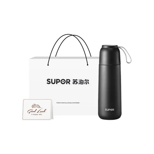SUPOR Insulated Cup Portable Double-Layer Lid Girl High-Value Water Cup With 316L Stainless Steel Liner