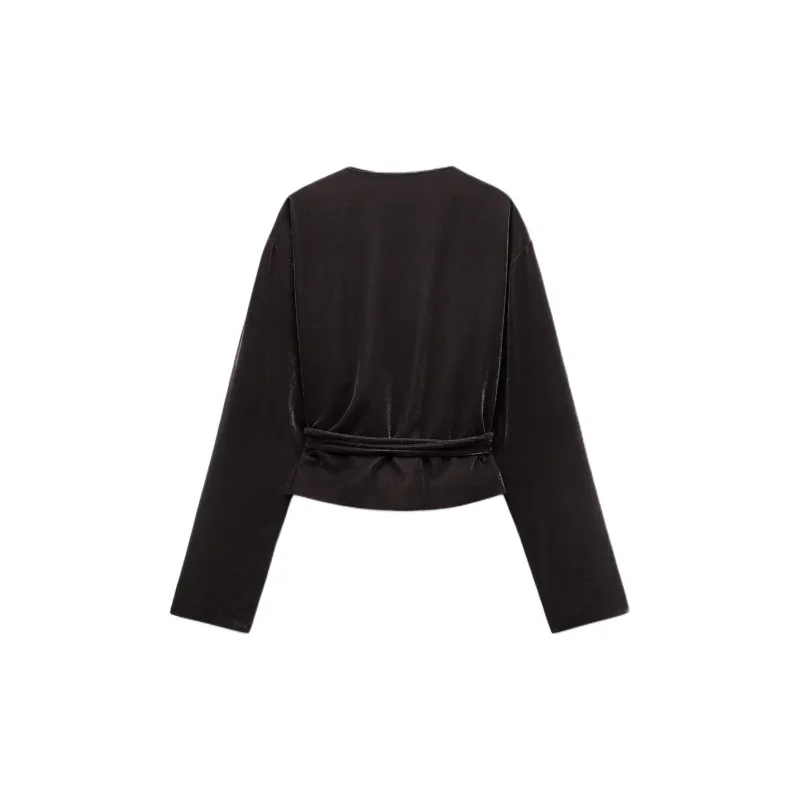 ZARA Jackets & Coats Women's Brown-1