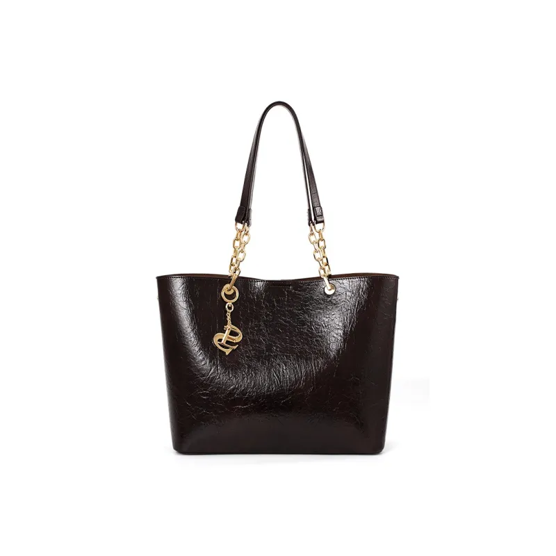 Vigno Synthetic Leather Handbag, Shoulder Bag Regular Women's Black/Coffee/Brown/Burgundy-9