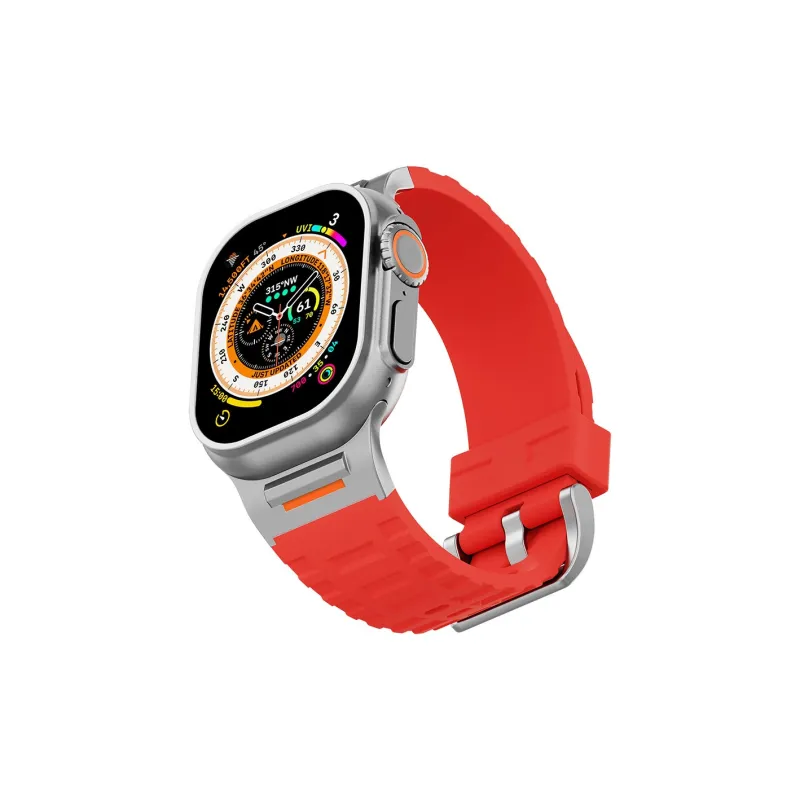 NCFCK Apple Compatibility Watch Band Rubber Material-15