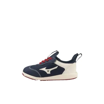 Mizuno Anti Slip Wear Resistant Low Top Kids' Running Shoes Blue Children Aged 3 7 Years Old