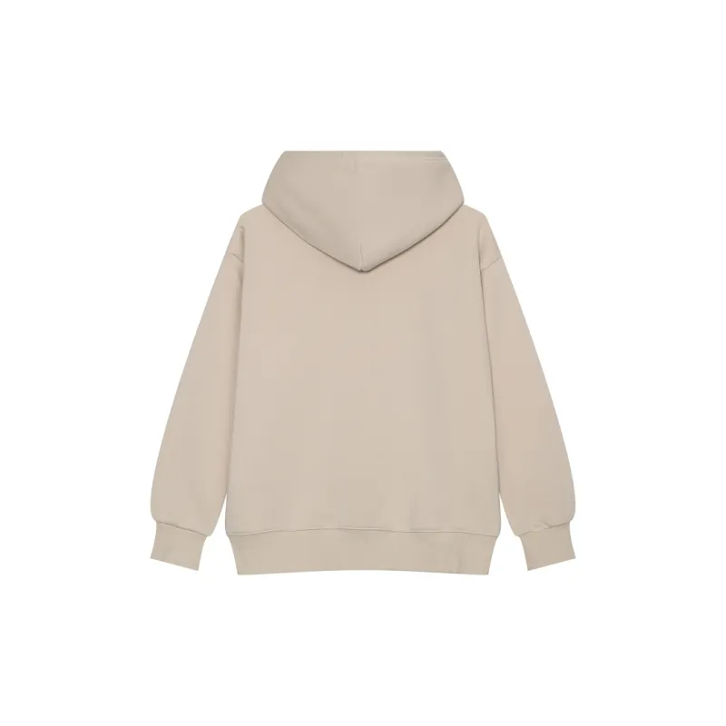 Voguo Relay Thickened And Fleece Lined Long Sleeved Sweatshirt Unisex-1