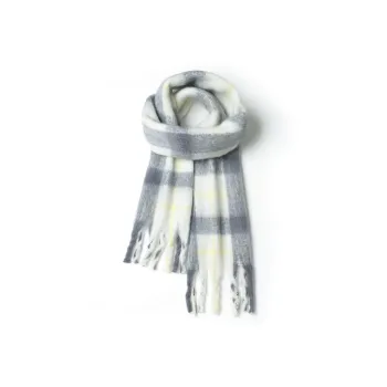 Lanza Mohair Knit Scarves Unisex Pure Desire Soft Pink