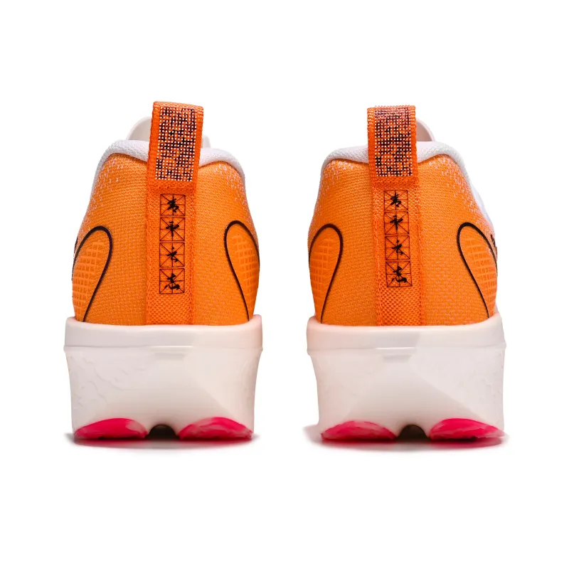CIERSES Enlightenment 1.0 Low Top Running Shoes Unisex Fluorescent Melon Orange-4