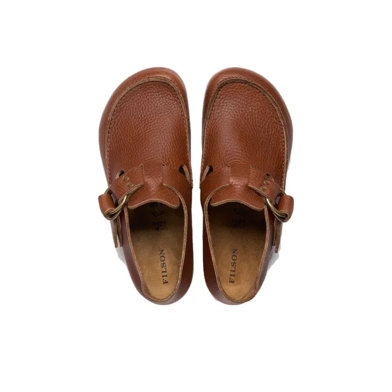 Filson x Birkenstock 1774 London Low-Top Casual Shoes Unisex Brown Narrow Fit-2