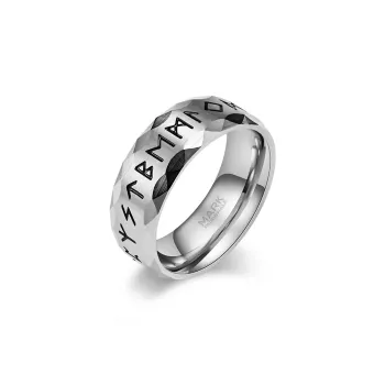 FAIRWHALE Titanium Steel Rings Unisex