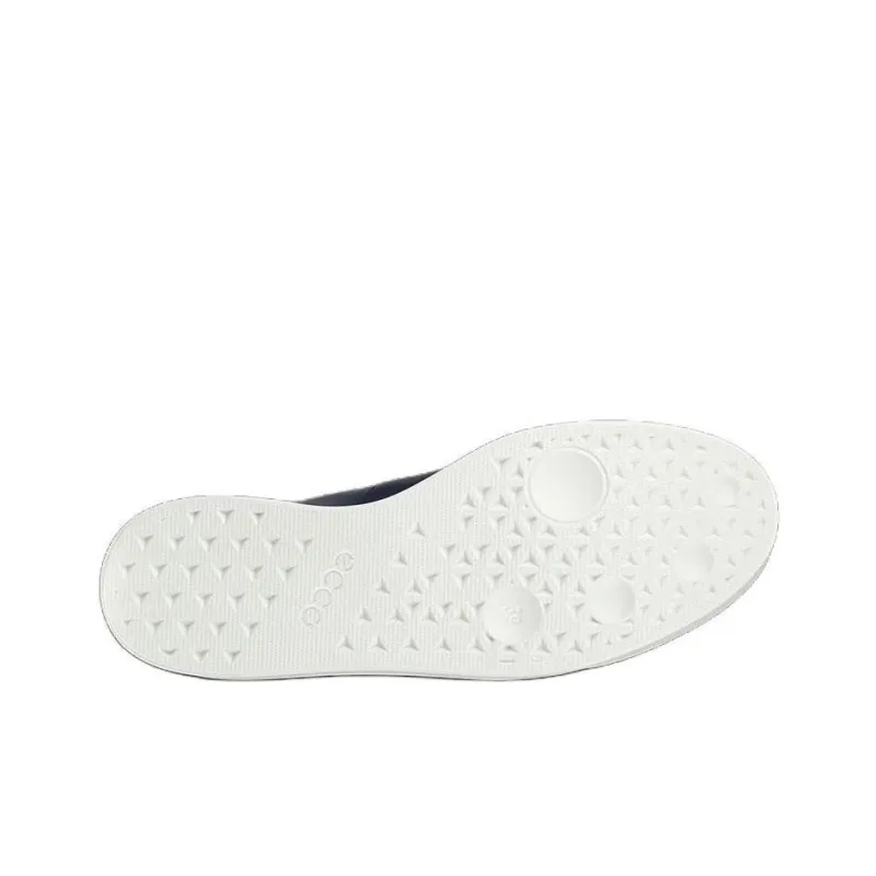 Ecco Street Lite Non slip Lightweight Low Top Skateboard Shoes Women's Blue White-5