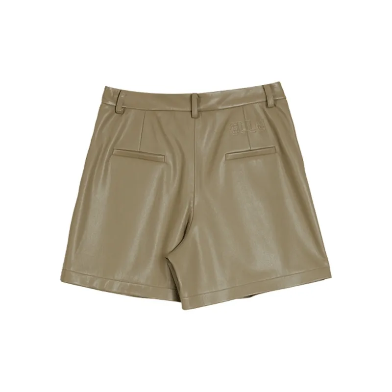 ELLE Casual Shorts Women's Gray Green-1