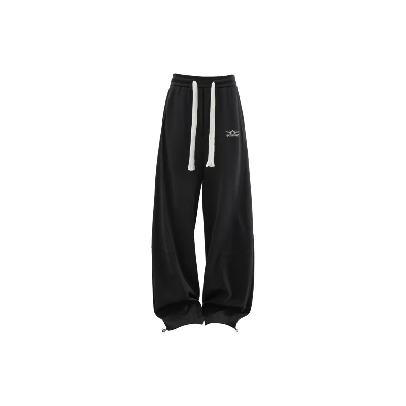 Qnxeey Knitted Sweatpants Unisex-1