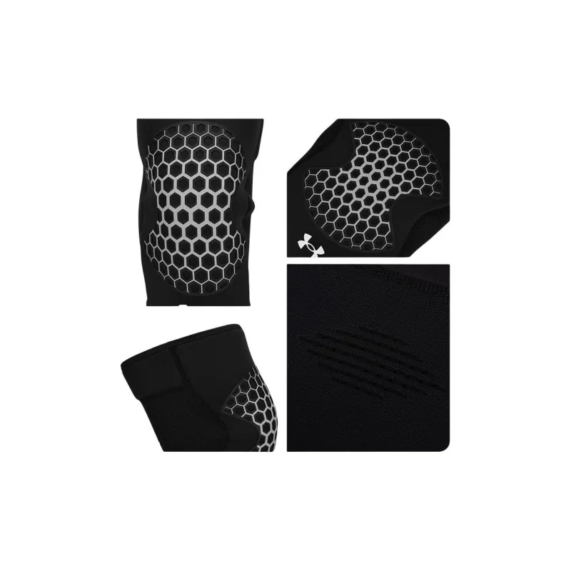 Under Armour Knee Pads Polyester Polyamide SBR Composite Fabric Running Mountaineering Tennis Basketball Fitness-5