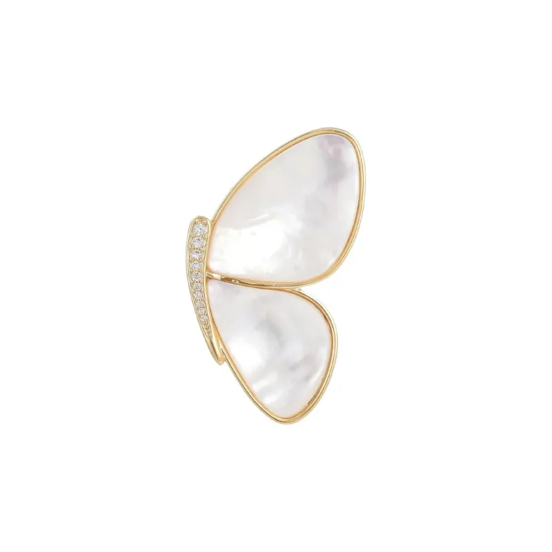 Lockstarfy Mother Of Pearl Brooches Women's-0