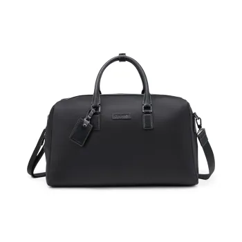PIERRE CARDIN Fabric Travel Bag Regular Men's Black