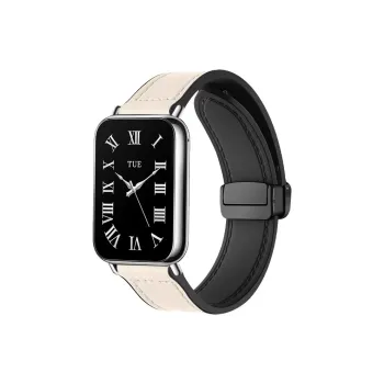 Mr. Strap Xiaomi Compatibility Watch Band 13.5cm~18cm Crazy Horse Print Material