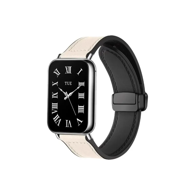 Mr. Strap Xiaomi Compatibility Watch Band 13.5cm~18cm Crazy Horse Print Material-0