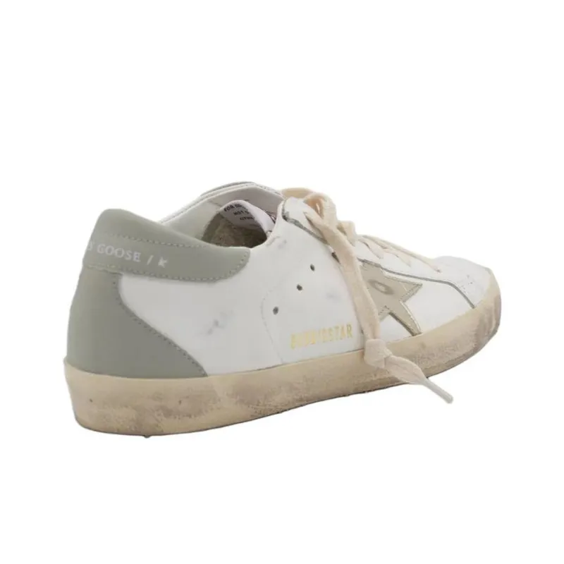 Golden Goose Superstar Deluxe White Platinum Grey Women's-3