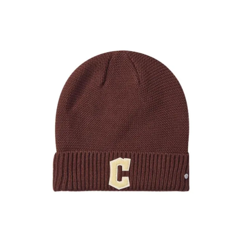 New Era Acrylic Nylon Beanies Unisex Brown-0