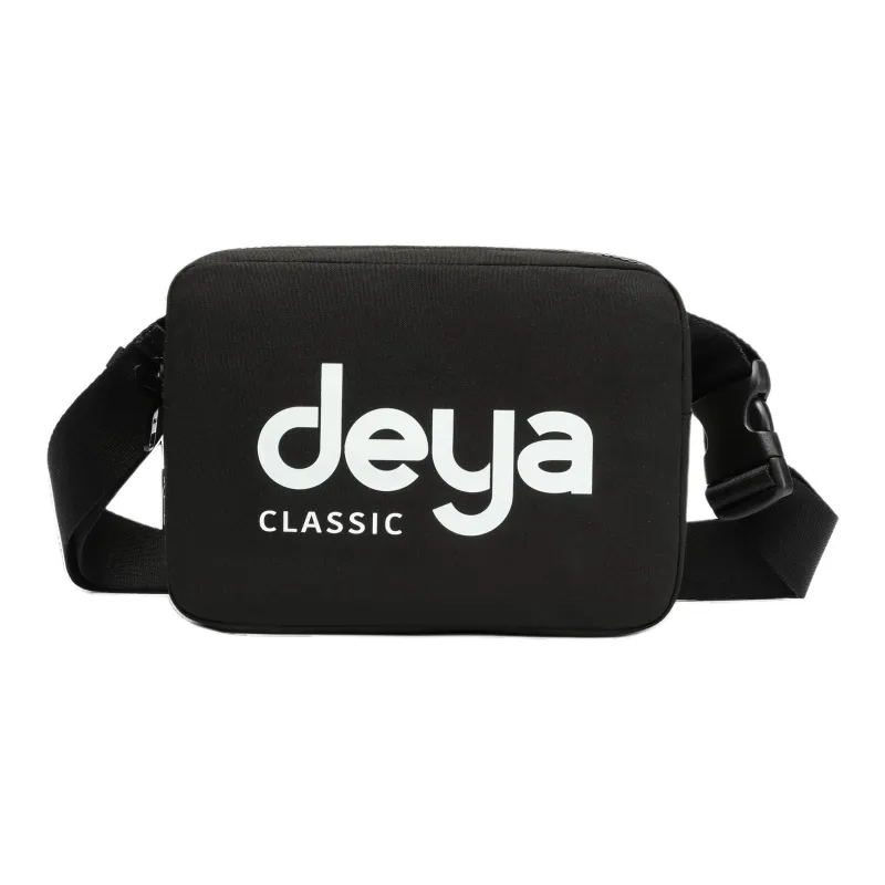 Deya Renewable Recyclable Material Fanny Pack Regular Unisex Black-0