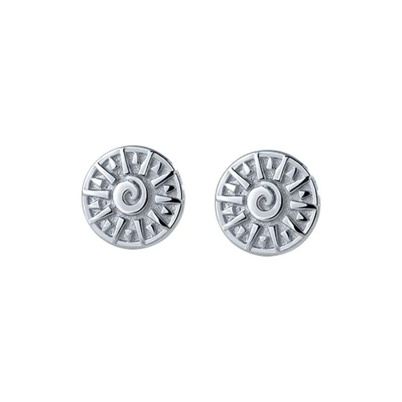 VAN GOGH Copper Stud Earrings Unisex-9