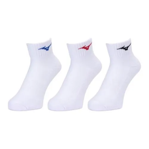 Mizuno Ankle Socks Men's 3 Pack White